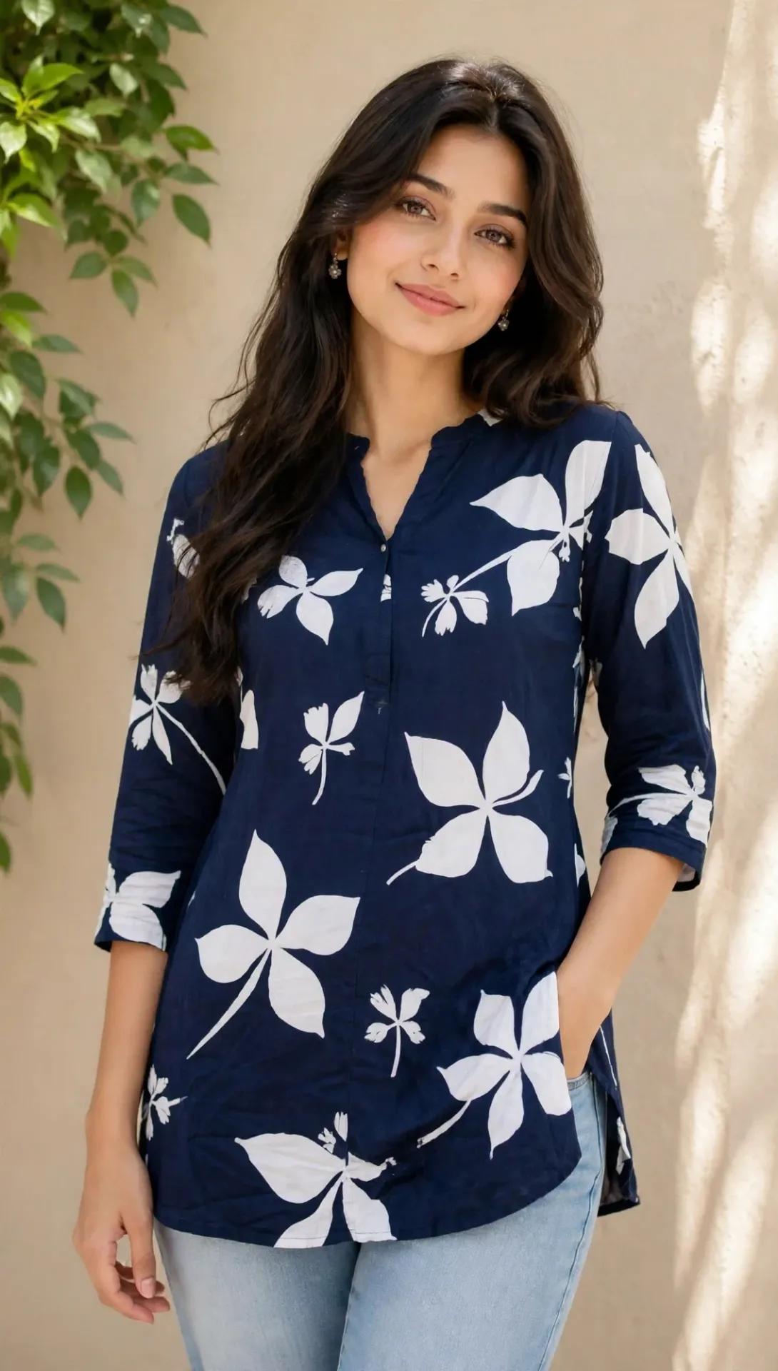 navy_blue_floral_kurti.webp
